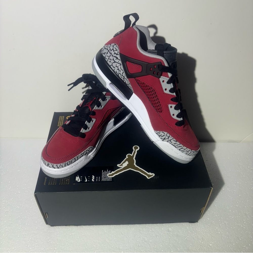 Jordan Kids Sneakers Red and Black